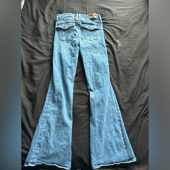 American eagle next level stretch bootcut jeans, 00 - Picture 3 of 6